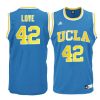 ncaa ucla bruins 42 blue basketball jersey